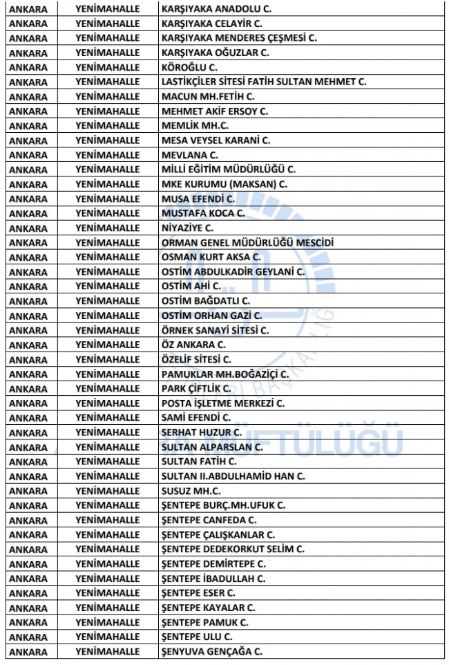 Ankara’da hangi camilerde cuma namazı kılınacak? Ankara'da cuma namazı kılınacak camiler…